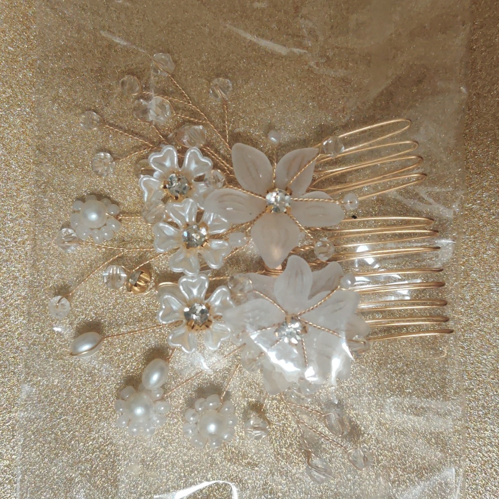 Floral Hair Comb